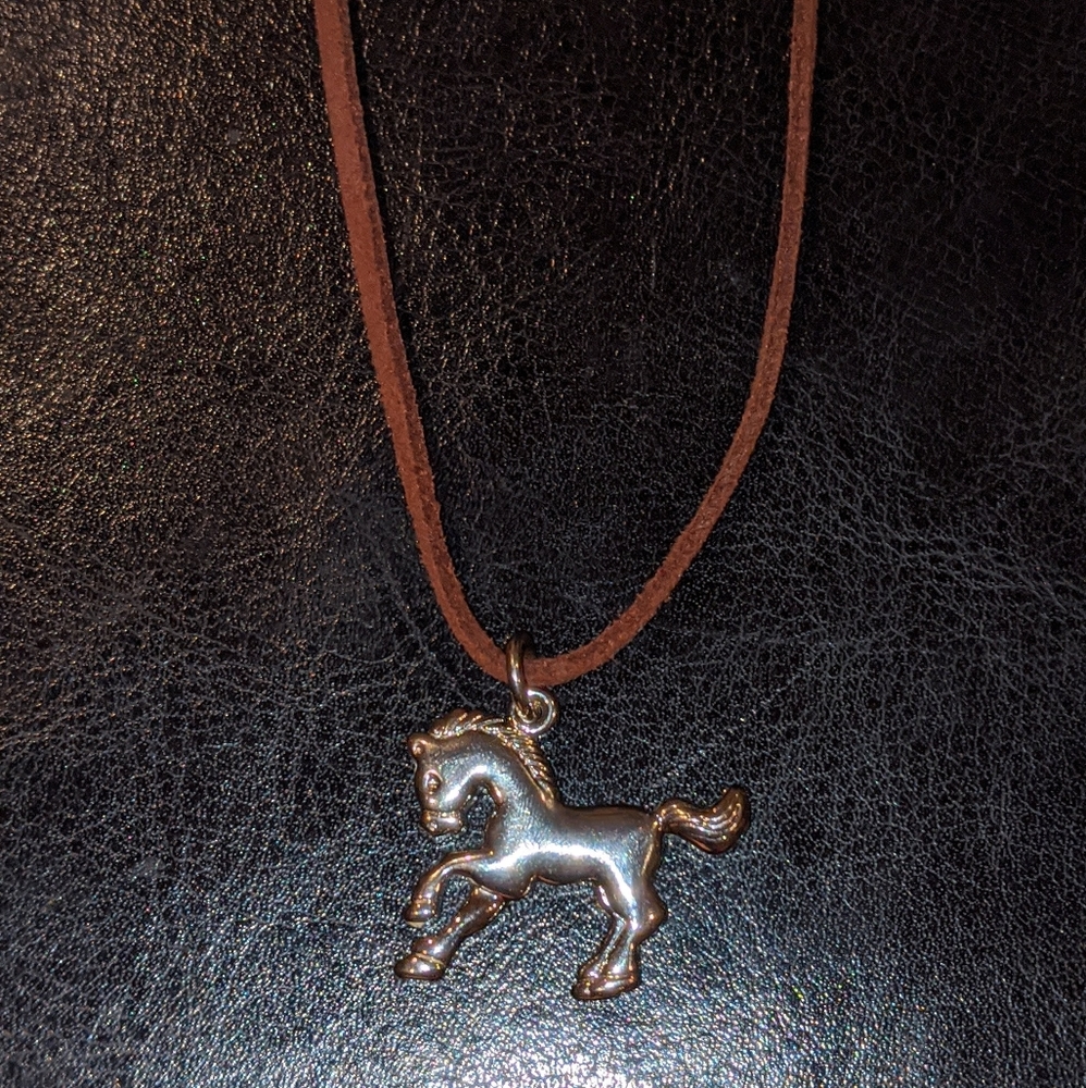 Lia Sophia 18'' Horse Necklace